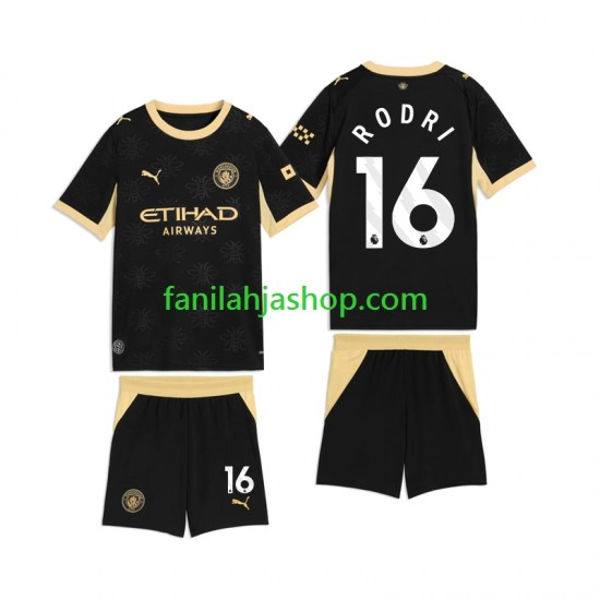 Manchester City Pelipaidat Rodri 16 Vieraspelipaita 2026-2027 Lyhythihainen ,Lapset