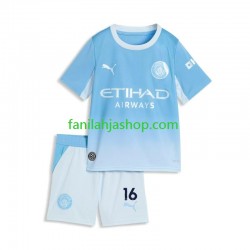 Manchester City Pelipaidat Rodri 16 Kotipelipaita 2026-2027 Lyhythihainen ,Lapset