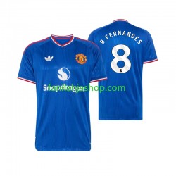 Manchester United Pelipaidat Bruno Fernandes 8 Vieraspelipaita 2026-2027 Lyhythihainen ,Miehet