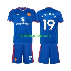 Manchester United Pelipaidat Bryan Mbeumo 19 Vieraspelipaita 2026-2027 Lyhythihainen ,Lapset
