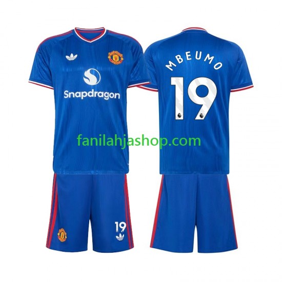 Manchester United Pelipaidat Bryan Mbeumo 19 Vieraspelipaita 2026-2027 Lyhythihainen ,Lapset