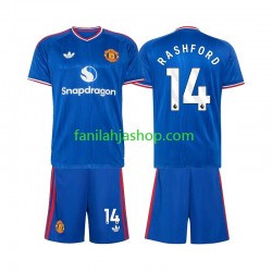 Manchester United Pelipaidat Marcus Rashford 14 Vieraspelipaita 2026-2027 Lyhythihainen ,Lapset