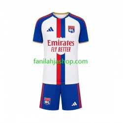 Olympique Lyonnais Pelipaidat Vieraspelipaita 2026-2027 Lyhythihainen ,Lapset
