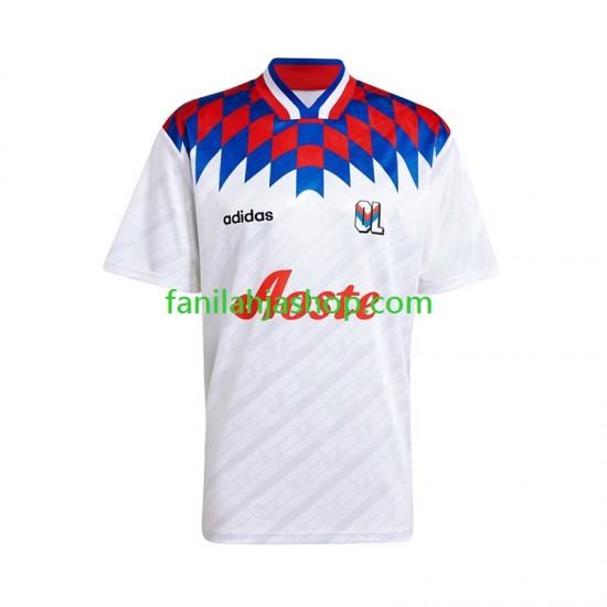 Olympique Lyonnais Pelipaidat 1995 1996 Retro Kotipelipaita Lyhythihainen ,Miehet