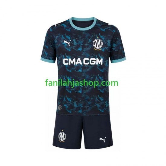Olympique de Marseille Pelipaidat Vieraspelipaita 2026-2027 Lyhythihainen ,Lapset