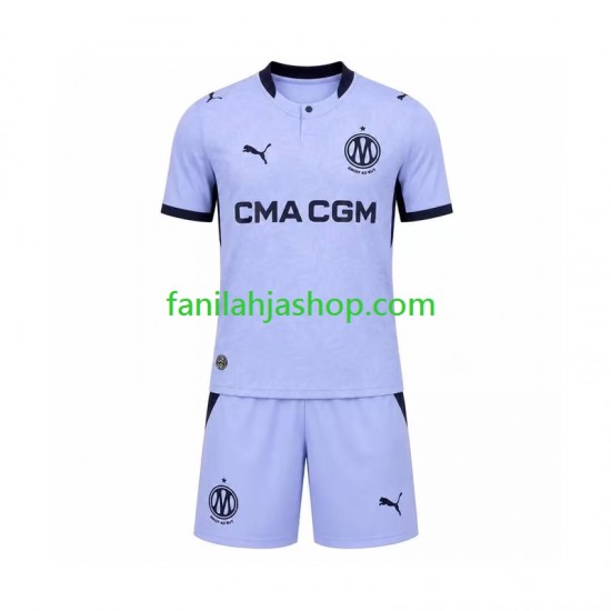 Olympique de Marseille Pelipaidat Kolmaspelipaita 2026-2027 Lyhythihainen ,Lapset