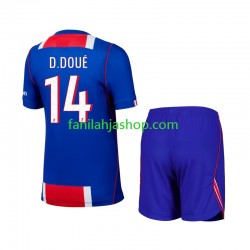 Paris Saint-Germain Pelipaidat Desire Doue 14 Kotipelipaita 2026-2027 Lyhythihainen ,Lapset