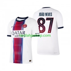 Paris Saint-Germain Pelipaidat Joao Neves 87 Vieraspelipaita 2026-2027 Lyhythihainen ,Miehet