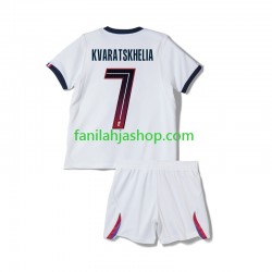 Paris Saint-Germain Pelipaidat Khvicha Kvaratskhelia 7 Vieraspelipaita 2026-2027 Lyhythihainen ,Lapset
