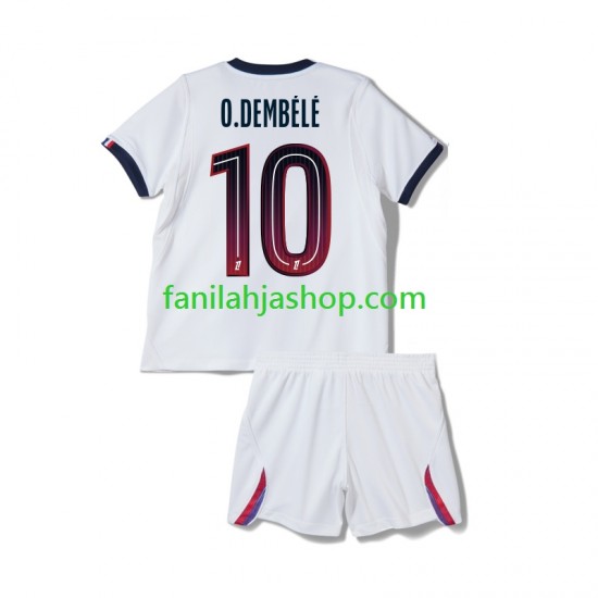 Paris Saint-Germain Pelipaidat Ousmane Dembele 10 Vieraspelipaita 2026-2027 Lyhythihainen ,Lapset