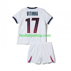 Paris Saint-Germain Pelipaidat Vitinha 17 Vieraspelipaita 2026-2027 Lyhythihainen ,Lapset