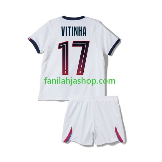 Paris Saint-Germain Pelipaidat Vitinha 17 Vieraspelipaita 2026-2027 Lyhythihainen ,Lapset