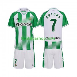Real Betis Pelipaidat Anthoy 7 Kotipelipaita 2026-2027 Lyhythihainen ,Lapset