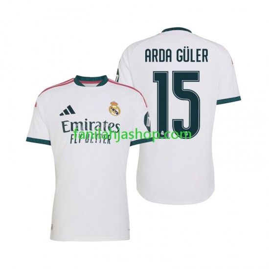 Real Madrid Pelipaidat Arda Guler 15 Kotipelipaita 2026-2027 Lyhythihainen ,Miehet