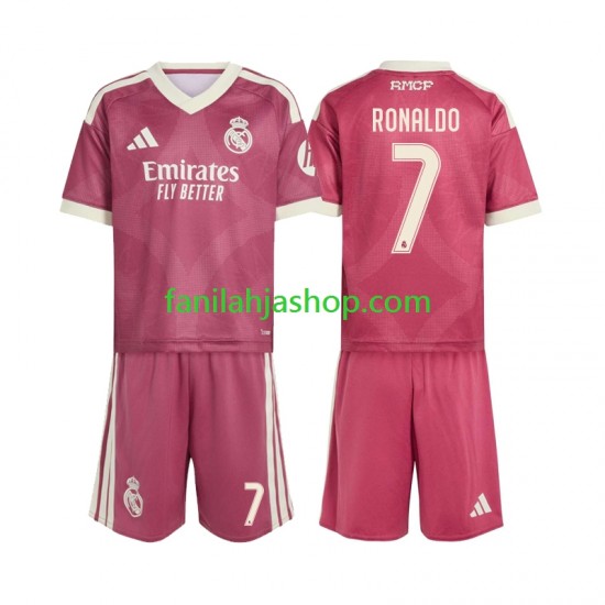 Real Madrid Pelipaidat Cristiano Ronaldo 7 Kolmaspelipaita 2026-2027 Lyhythihainen ,Lapset
