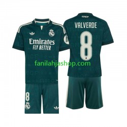 Real Madrid Pelipaidat Federico Valverde 8 Vieraspelipaita 2026-2027 Lyhythihainen ,Lapset