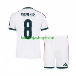 Real Madrid Pelipaidat Federico Valverde 8 Kotipelipaita 2026-2027 Lyhythihainen ,Lapset