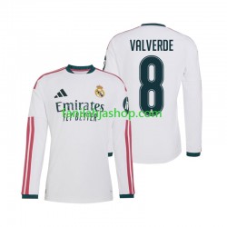 Real Madrid Pelipaidat Federico Valverde 8 Kotipelipaita 2026-2027 Pitkähihainen ,Miehet