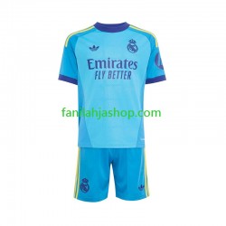 Real Madrid Pelipaidat Maalivahdin Vieraspelipaita 2026-2027 Lyhythihainen ,Lapset
