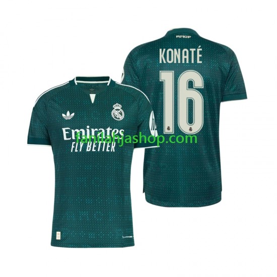 Real Madrid Pelipaidat Ibrahima Konate 16 Vieraspelipaita 2026-2027 Lyhythihainen ,Miehet