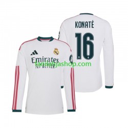 Real Madrid Pelipaidat Ibrahima Konate 16 Kotipelipaita 2026-2027 Pitkähihainen ,Miehet