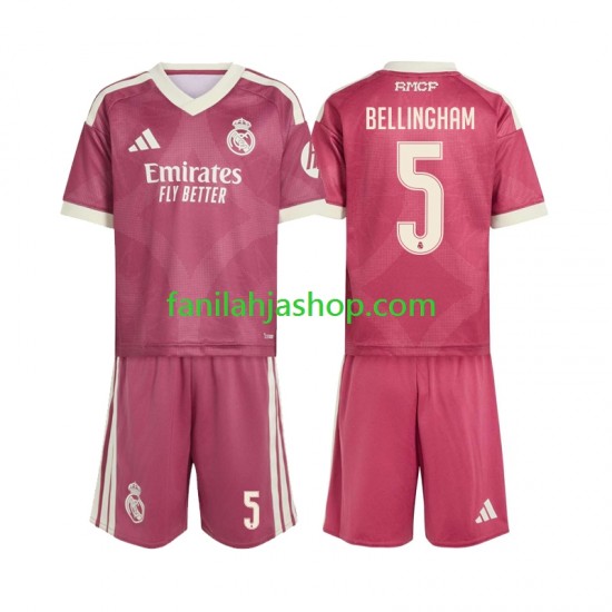 Real Madrid Pelipaidat Jude Bellingham 5 Kolmaspelipaita 2026-2027 Lyhythihainen ,Lapset