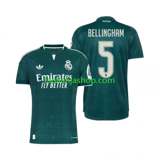 Real Madrid Pelipaidat Jude Bellingham 5 Vieraspelipaita 2026-2027 Lyhythihainen ,Miehet
