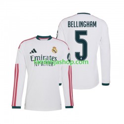 Real Madrid Pelipaidat Jude Bellingham 5 Kotipelipaita 2026-2027 Pitkähihainen ,Miehet