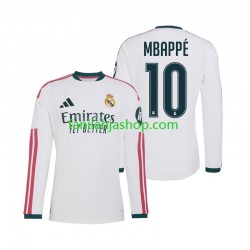 Real Madrid Pelipaidat Mbappé Kylian 10 Kotipelipaita 2026-2027 Pitkähihainen ,Miehet