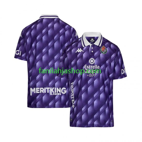 Real Valladolid Pelipaidat Retro Kotipelipaita 2025-2026 Lyhythihainen ,Miehet