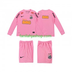 Pelipaidat Santos 2012 2013 Retro Neljäspelipaita Pitkähihainen ,Lapset