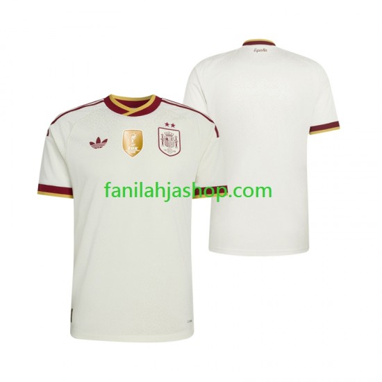Espanja Pelipaidat 2-star Vieraspelipaita 2026-2027 Lyhythihainen ,Miehet