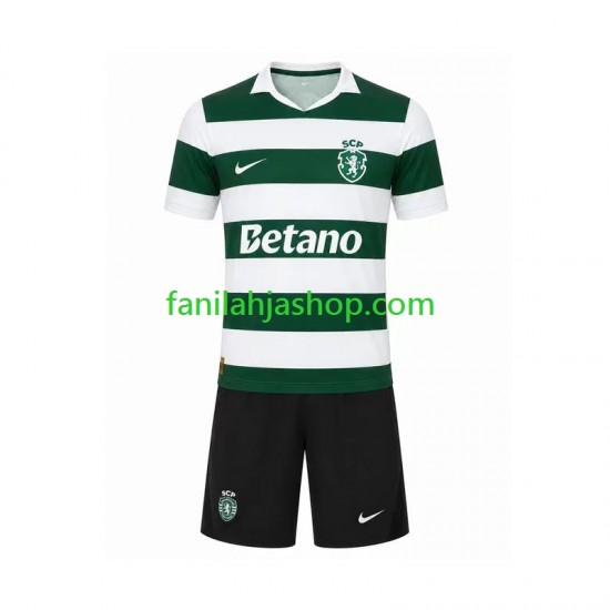 Sporting CP Pelipaidat Kotipelipaita 2026-2027 Lyhythihainen ,Lapset