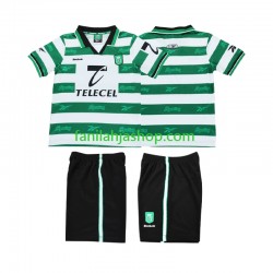 Sporting CP Pelipaidat 2000 Retro Kotipelipaita 1999 Lyhythihainen ,Lapset