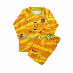 Atlético Madrid Pelipaidat Oranssi Maalivahdin 2023-2024 Pitkähihainen ,Lapset