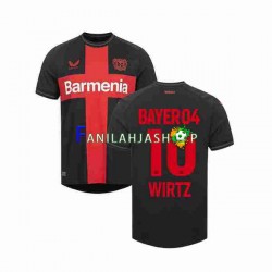 Bayer 04 Leverkusen Pelipaidat Florian Wirtz 10 Kotipelipaita 2023-2024 Lyhythihainen ,Miehet
