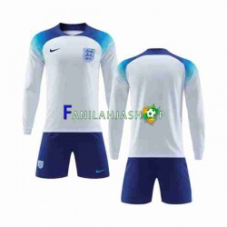Englanti Pelipaidat Kotipelipaita World Cup 2022 Pitkähihainen ,Lapset