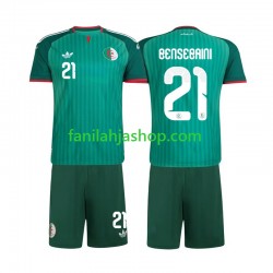 Algeria Pelipaidat Ramy Bensebaini 21 Vieraspelipaita 2026 Lyhythihainen ,Lapset