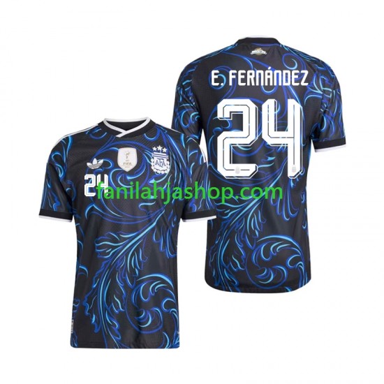 Argentiina Pelipaidat Enzo Fernandez 24 World Cup Vieraspelipaita 2026 Lyhythihainen ,Miehet