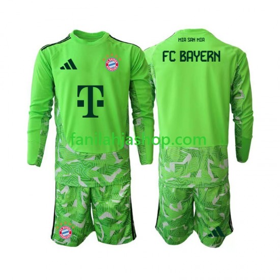 FC Bayern München Pelipaidat Maalivahdin Kotipelipaita 2026-2027 Pitkähihainen ,Lapset