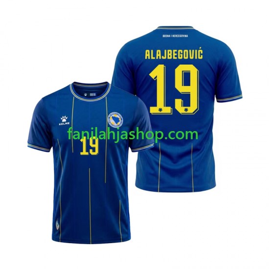 Bosnia ja Hertsegovina Pelipaidat Kerim Alajbegovic 19 World Cup Kotipelipaita 2026 Lyhythihainen ,Miehet