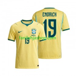 Brasilia Pelipaidat Endrick 19 World Cup Kotipelipaita 2026 Lyhythihainen ,Miehet