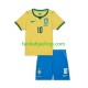 Brasilia Pelipaidat Neymar JR 10 World Cup Kotipelipaita 2026 Lyhythihainen ,Lapset
