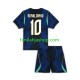 Brasilia Pelipaidat Ronaldinho 10 World Cup Vieraspelipaita 2026 Lyhythihainen ,Lapset