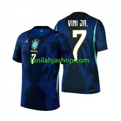 Brasilia Pelipaidat Vinicius Junior 7 World Cup Vieraspelipaita 2026 Lyhythihainen ,Miehet