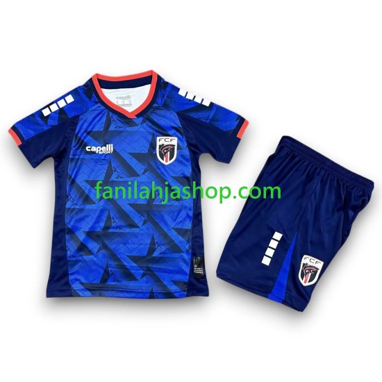 Pelipaidat Cape Verde World Cup Kotipelipaita 2026 Lyhythihainen ,Lapset