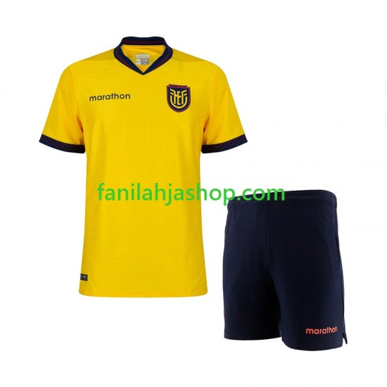 Ecuador Pelipaidat World Cup Kotipelipaita 2026 Lyhythihainen ,Lapset