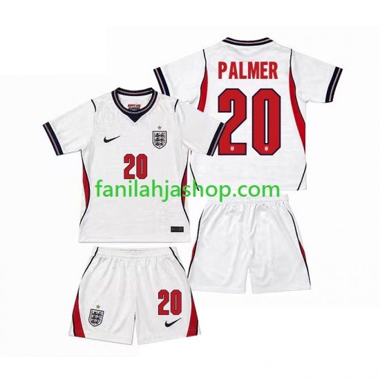 Englanti Pelipaidat Cole Palmer 20 World Cup Kotipelipaita 2026 Lyhythihainen ,Lapset