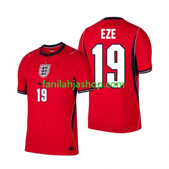 Englanti Pelipaidat Eberechi Eze 19 World Cup Vieraspelipaita 2026 Lyhythihainen ,Miehet