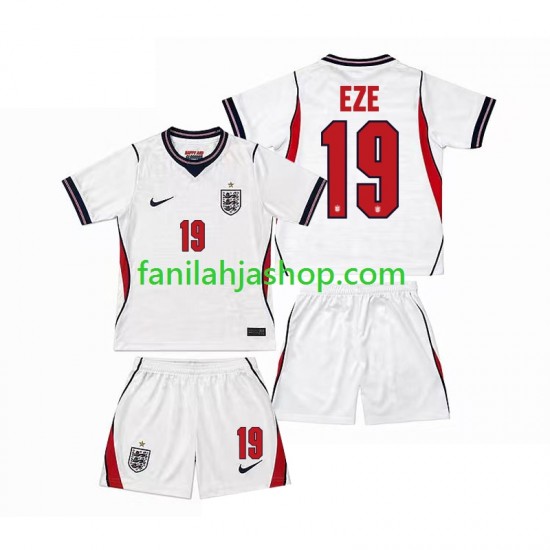 Englanti Pelipaidat Eberechi Eze 19 World Cup Kotipelipaita 2026 Lyhythihainen ,Lapset